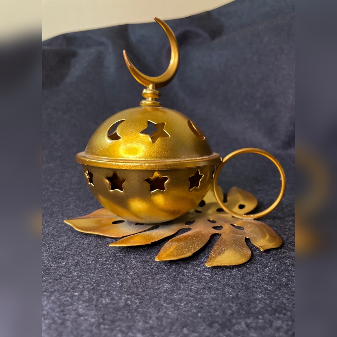 Metal Flower Bakhoor Burner